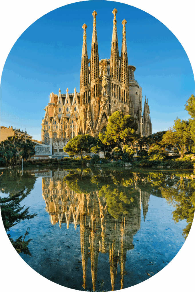 barcellona card sagrada familia