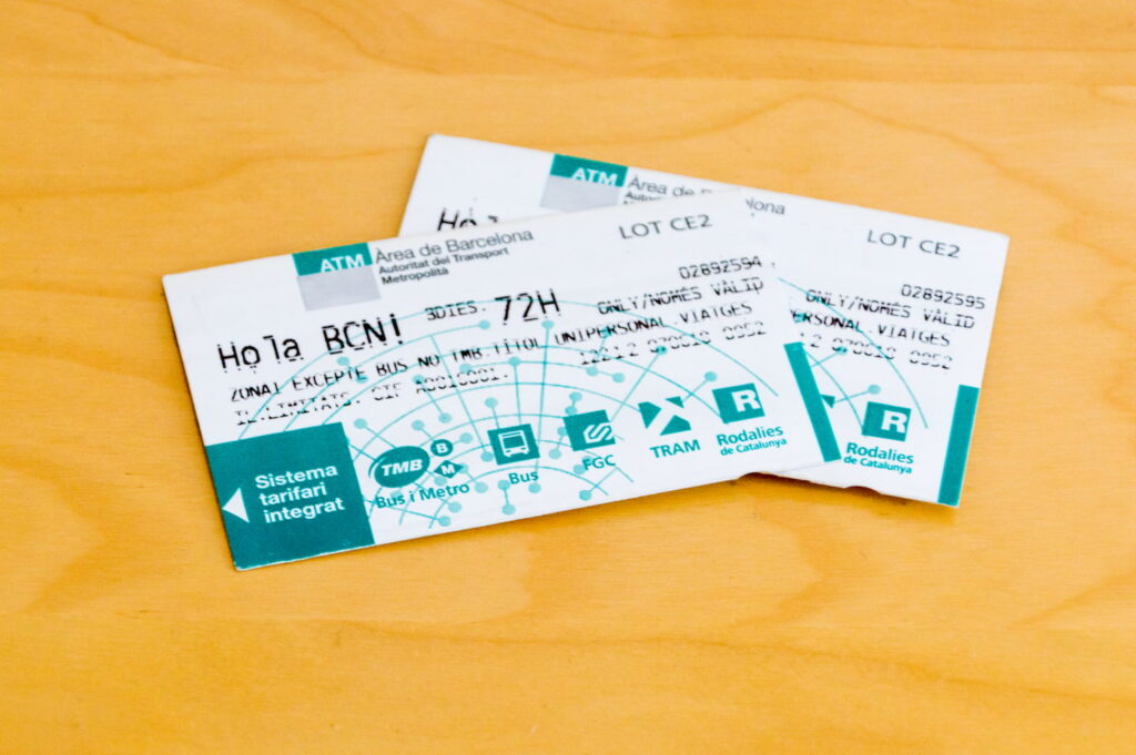 Hola BCN Travel Card 72 heures